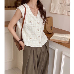 Sophie Tweed Vest