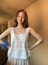 Load image into Gallery viewer, Hilda eyelet top
