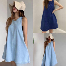 Load image into Gallery viewer, Lana soft denim dress
