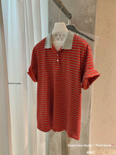 Load image into Gallery viewer, Alessa collared top
