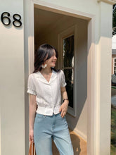 Load image into Gallery viewer, Bernie eyelet top
