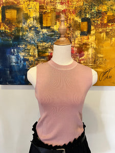 Genevieve soft knit top