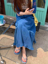 Load image into Gallery viewer, Mike soft denim skirt
