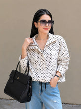 Load image into Gallery viewer, Amber polka dot jacket
