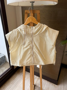 Beryl hooded cargo vest