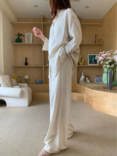 Load image into Gallery viewer, Juliana linen pants set
