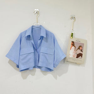 Michelle linen top