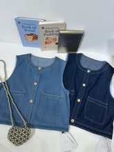 Load image into Gallery viewer, Vivian denim top
