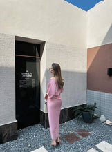 Load image into Gallery viewer, Monette wrapped satin dress
