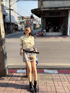 Charisse collared top