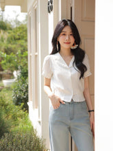 Load image into Gallery viewer, Bernie eyelet top

