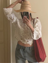 Load image into Gallery viewer, Luke eyelet top
