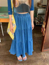 Load image into Gallery viewer, Mike soft denim skirt
