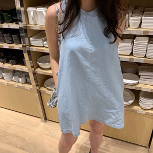 Lana soft denim dress