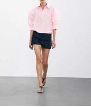 Load image into Gallery viewer, Pamela collared top
