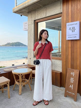 Load image into Gallery viewer, Alessa collared top
