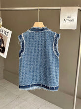 Load image into Gallery viewer, Leigh tweed vest

