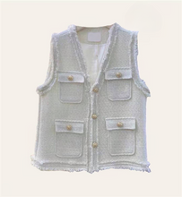 Load image into Gallery viewer, Ava Tweed Vest
