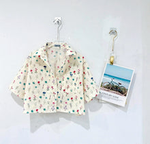 Load image into Gallery viewer, Andi floral linen top
