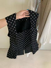 Load image into Gallery viewer, Johnny polka dot top
