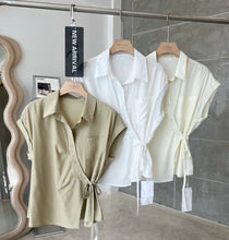 Load image into Gallery viewer, Pamela collared top

