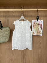 Load image into Gallery viewer, Johnny eyelet top
