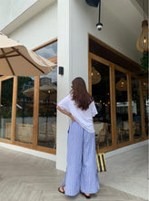 Load image into Gallery viewer, Kirby side slit linen pants
