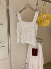 Load image into Gallery viewer, Hilda eyelet top
