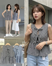 Load image into Gallery viewer, Steven plaid top
