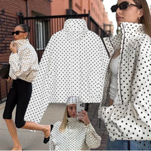 Load image into Gallery viewer, Amber polka dot jacket
