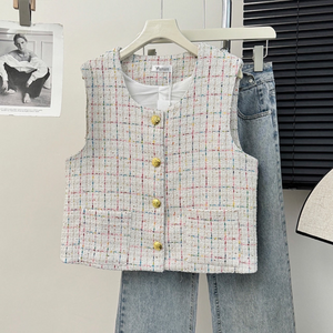 Kendall tweed vest
