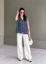 Load image into Gallery viewer, Leigh tweed vest
