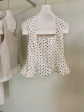 Load image into Gallery viewer, Johnny polka dot top
