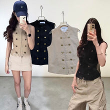 Load image into Gallery viewer, Kyle military inspired top
