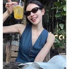 Load image into Gallery viewer, Kathleen denim vest
