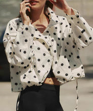 Load image into Gallery viewer, Athena polka dot jacket

