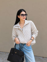 Load image into Gallery viewer, Amber polka dot jacket
