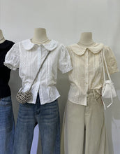 Load image into Gallery viewer, Alexis eyelet top
