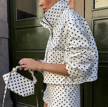 Load image into Gallery viewer, Amber polka dot jacket
