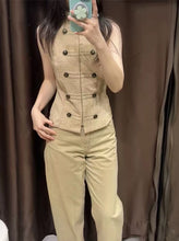 Load image into Gallery viewer, Kyle military inspired top
