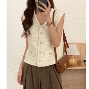 Sophie Tweed Vest