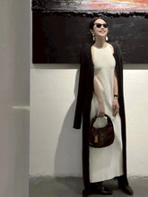 Load image into Gallery viewer, Charlotte halter linen dress
