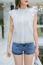 Load image into Gallery viewer, Christina Eyelet Top
