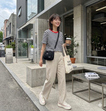 Load image into Gallery viewer, Aimee striped cotton top
