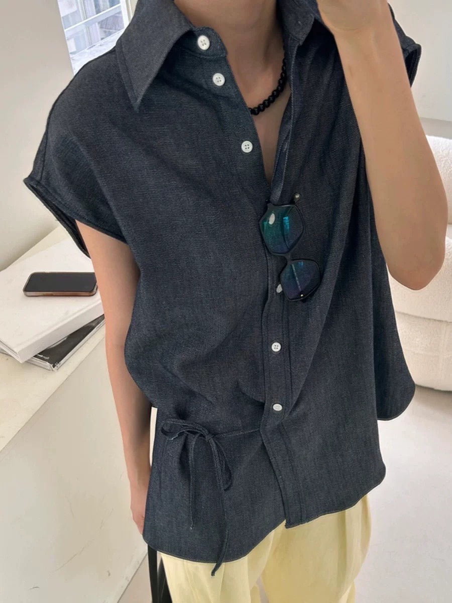 Chelsea soft denim top