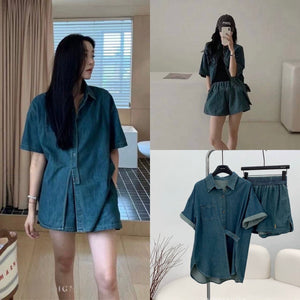 Carson denim set