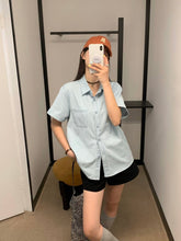 Load image into Gallery viewer, Janet soft denim top
