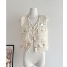 Load image into Gallery viewer, Sophie Tweed Vest
