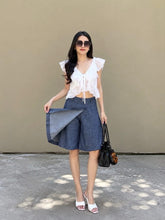 Load image into Gallery viewer, Johnny soft denim shorts
