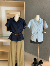 Load image into Gallery viewer, Janet soft denim top
